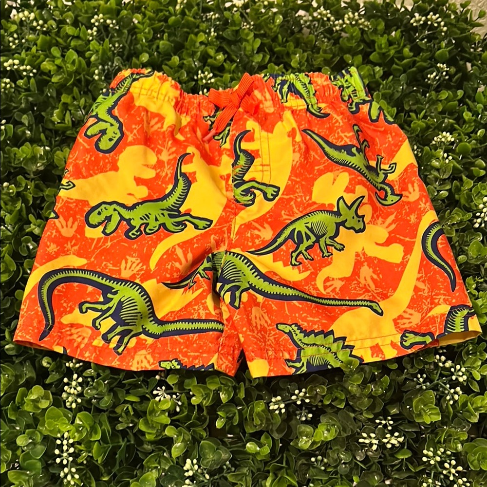 Kidgets Orange and Yellow Rashguard Swim Top